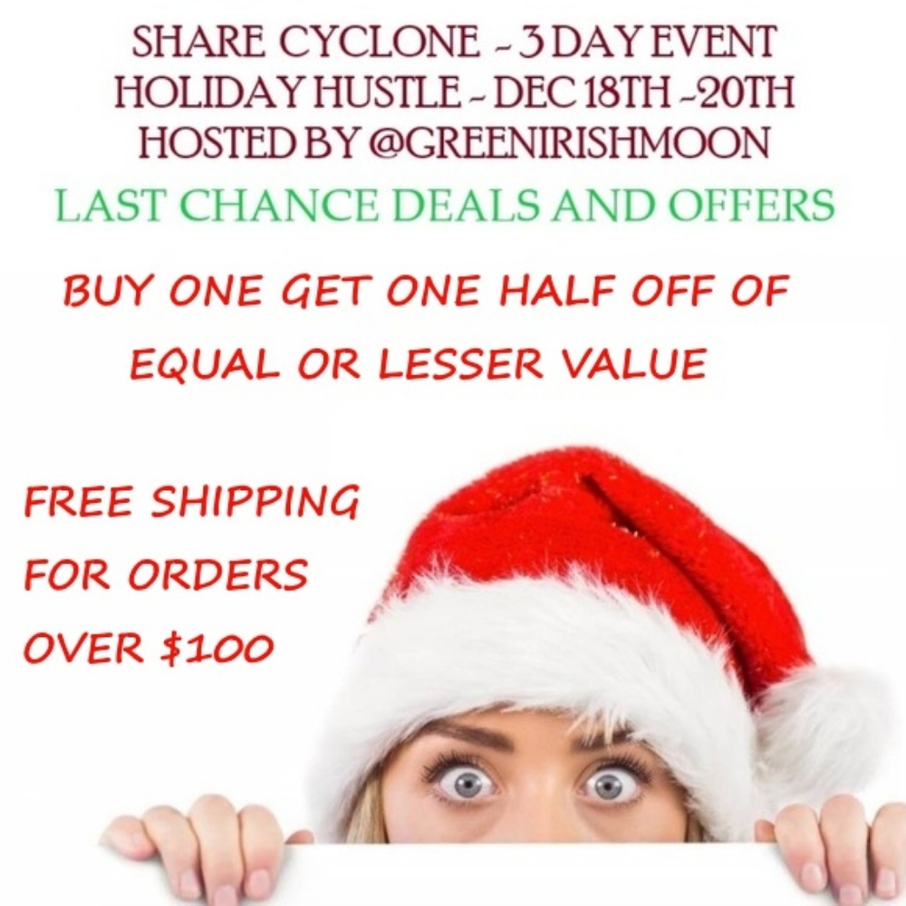 SHARE CYCLONE 3 DAY EVENT DEC 18-20TH